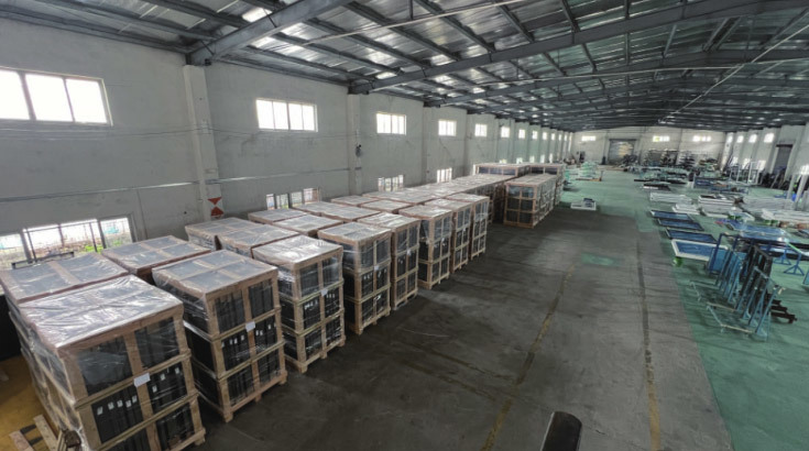 Finished units ready for shipping